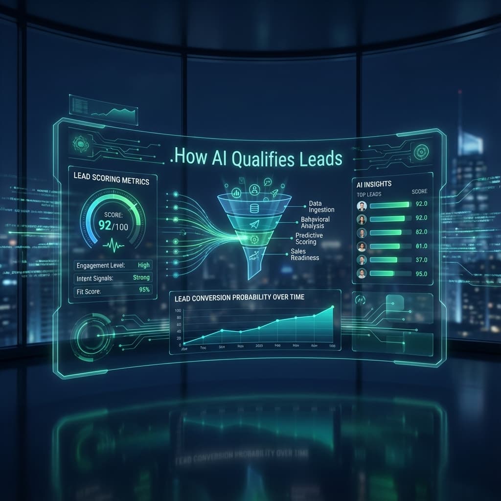 How AI Qualifies Leads: Before Your Sales Team Talks to Them