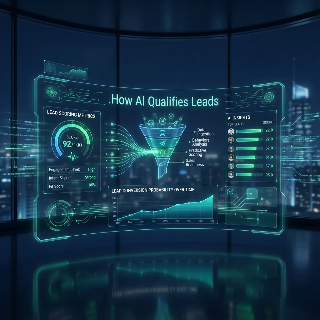 How AI Qualifies Leads: Before Your Sales Team Talks to Them