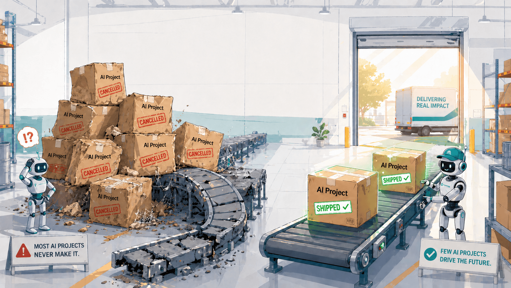 Why 80% of AI Projects Fail Before They Ship (and How to Avoid It)