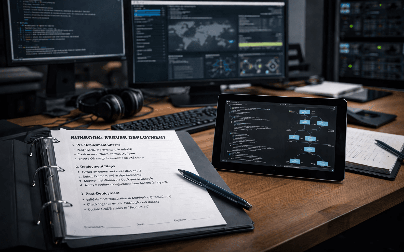 Runbooks, Not Random Scripts: Building Automation Infrastructure That Doesn't Collapse at Scale