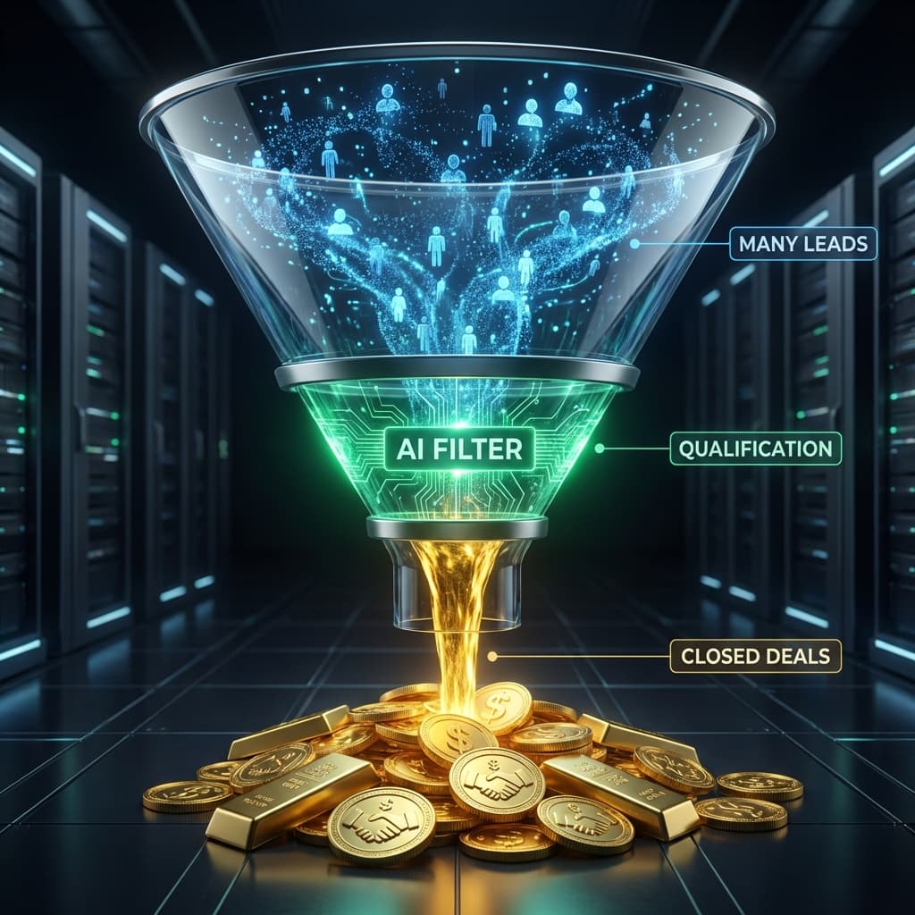 AI Sales Funnel Visualization