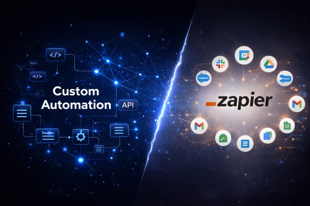 Zapier vs Custom Automation