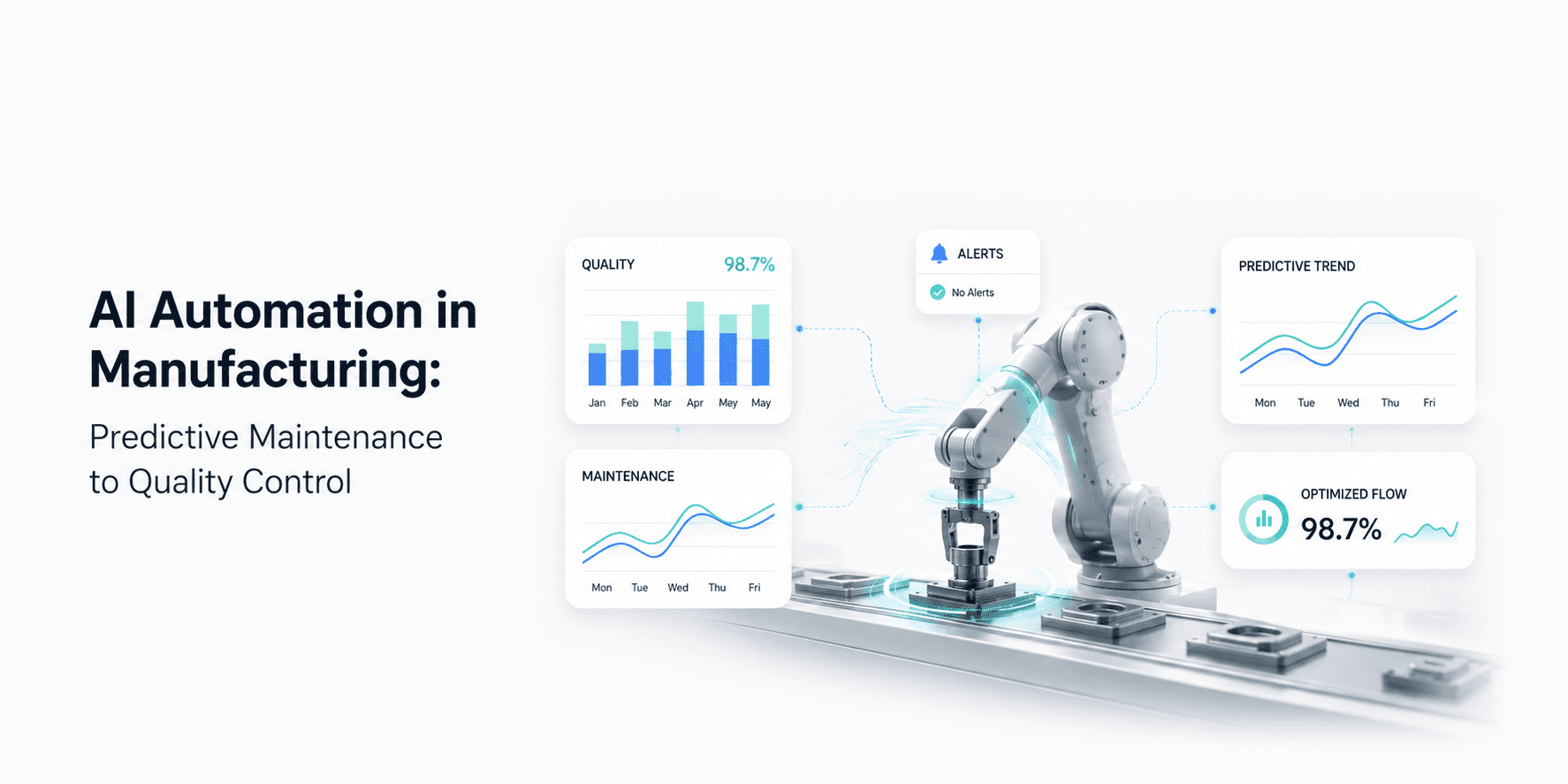 AI Automation in Manufacturing: Predictive Maintenance to Quality Control