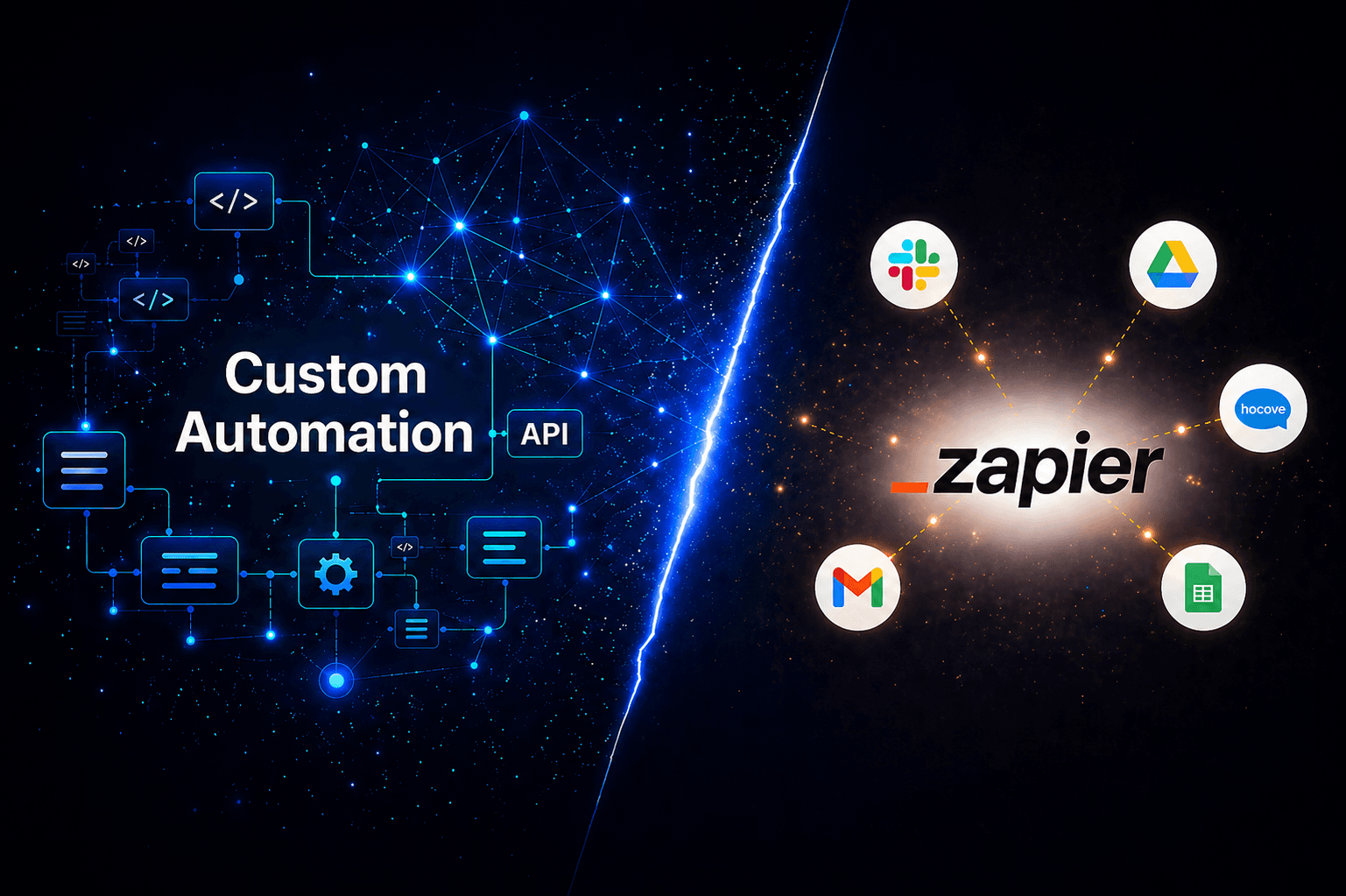 Zapier vs Custom Automation: When Should Businesses Make the Switch?